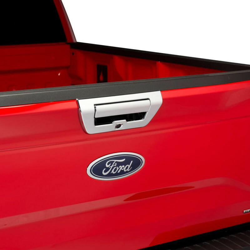 Putco 15-17 Ford F-150 Tailgate & Rear Handle Covers (w/ Pull Handle) No LED Cut-Out Exterior Trim Putco