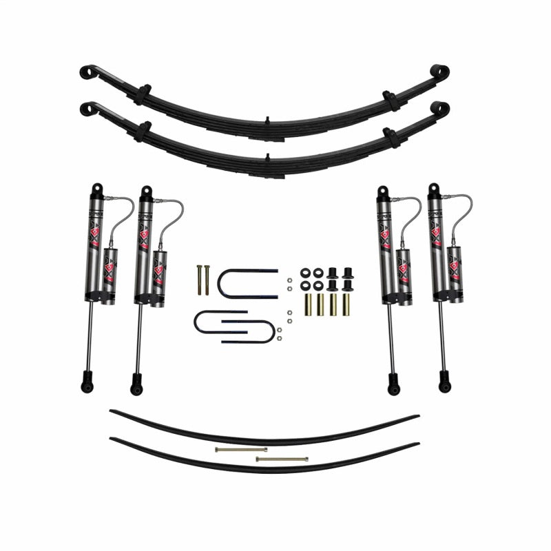 Skyjacker 4In CUMMINS DSL W/REAR ADDAL Leaf Springs & Accessories Skyjacker