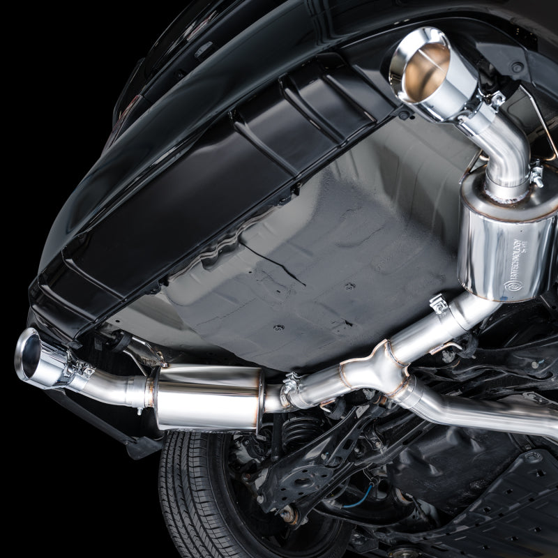 AWE Tuning 22+ Honda Civic Si/Acura Integra Touring Edition Catback Exhaust - Dual Chrome Silver Tip Catback AWE Tuning