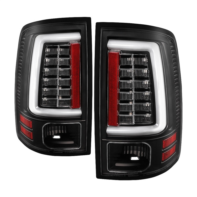 Spyder Dodge Ram 09-18 LED Tail Lights - All Black ALT-YD-DRAM09V2-LED-BKV2 (Incandescent Only) Tail Lights SPYDER