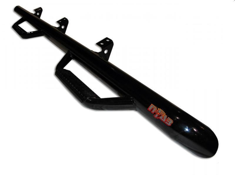 N-Fab Nerf Step 95-99 Chevy-GMC Tahoe/Yukon SUV 4 Door - Gloss Black - W2W - 3in Side Steps N-Fab