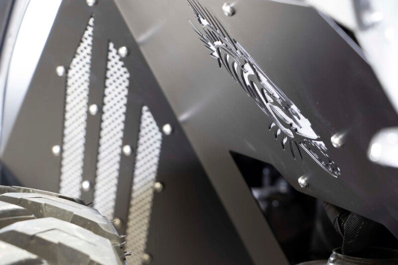 Fishbone Offroad 2018+ Jeep Wrangler/Gladiator - Black Powdercoat Front Inner Fenders Fenders Fishbone Offroad