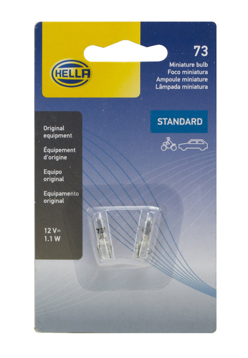 Hella Bulb 73 12V 11W W21X49D T175 (2) Bulbs Hella