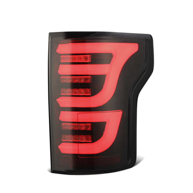 AlphaRex 15-20 Ford F150 Luxx-Series LED Tail Lights Alpha-Black Tail Lights AlphaRex