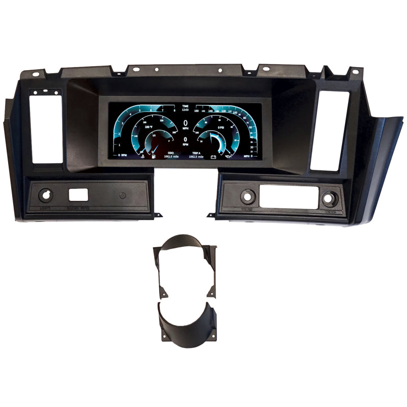 Autometer 1969 Chevrolet Camaro Digital Instrument Display Color LCD Performance Monitors AutoMeter