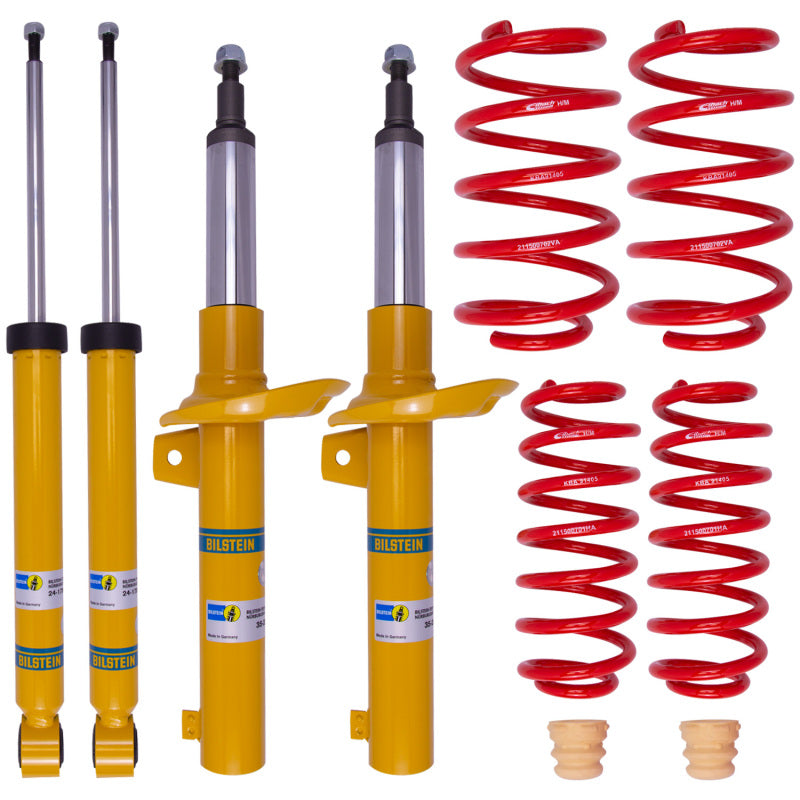 Bilstein B12 2006 Audi A3 Ambiente Front and Rear Suspension Kit Shock & Spring Kits Bilstein