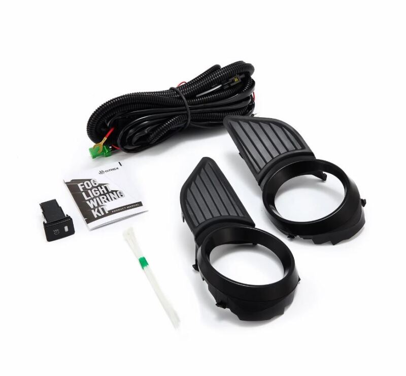 AlphaRex 11-16 Toyota Sienna Bezel & Wiring Kit (Does Not Include Fog Lights) Light Accessories and Wiring AlphaRex