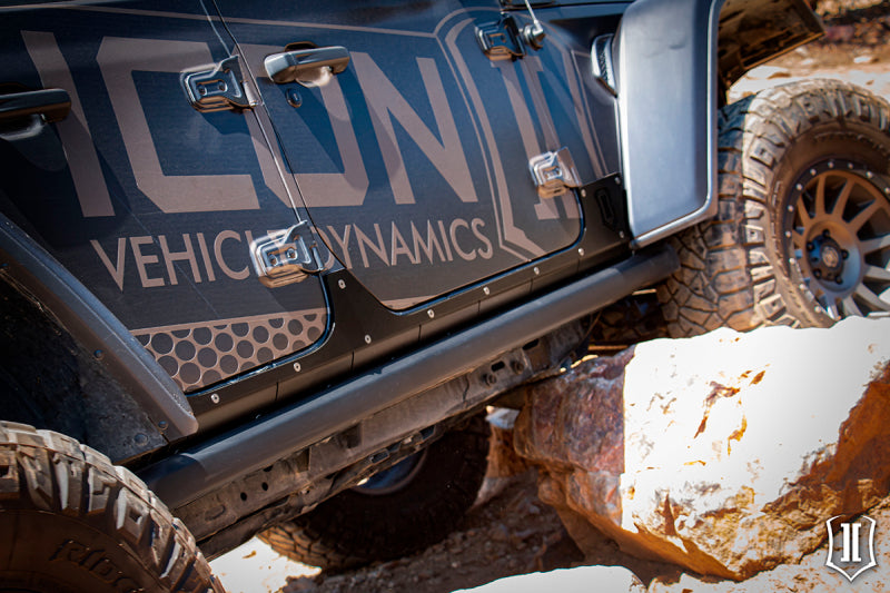 ICON 2018+ Jeep Wrangler JL 4 Door Body Armor Body Armor & Rock Rails ICON