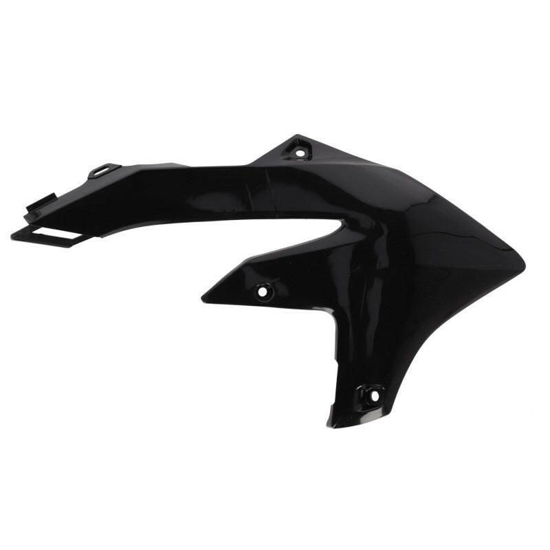 Cycra 23+ Yamaha WR450F/YZ250F-450FX Radiator Shrouds - Black Plastics Cycra