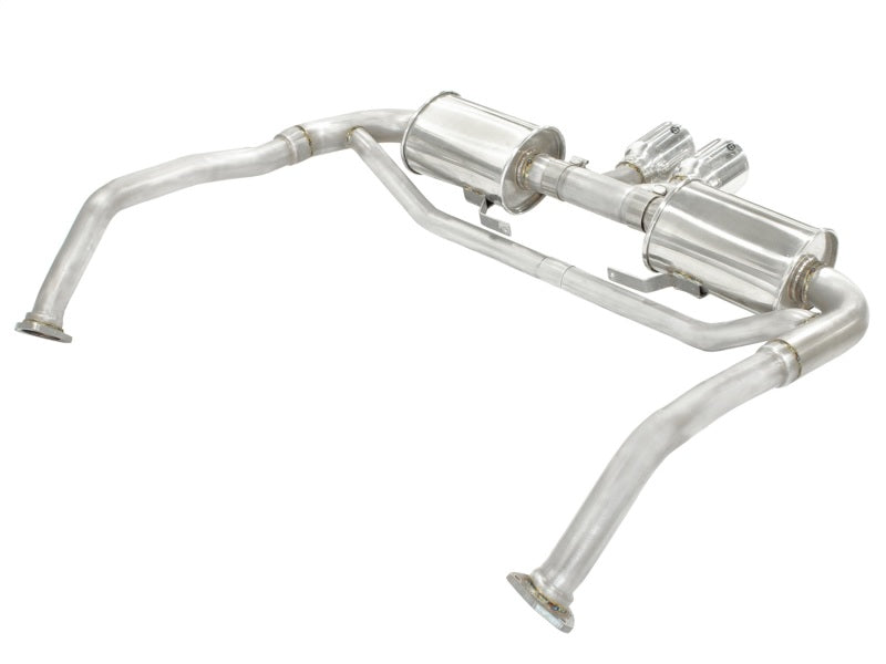 aFe ELITE 05-12 Porsche Boxster S (987.1-987.2) H6 3.4L 304SS Dual Cat-Back w/Dual Polished Tip Exht Catback aFe