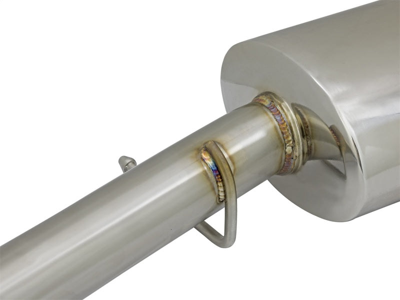 aFe MACHForce XP Exhausts Cat-Back SS-304 14-17 Mini Cooper S Hardtop 2-Door w/ Black Tips Catback aFe