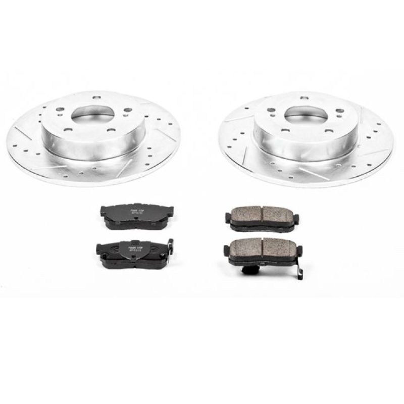 Power Stop 96-01 Infiniti I30 Rear Z23 Evolution Sport Brake Kit Brake Kits - Performance D&S PowerStop