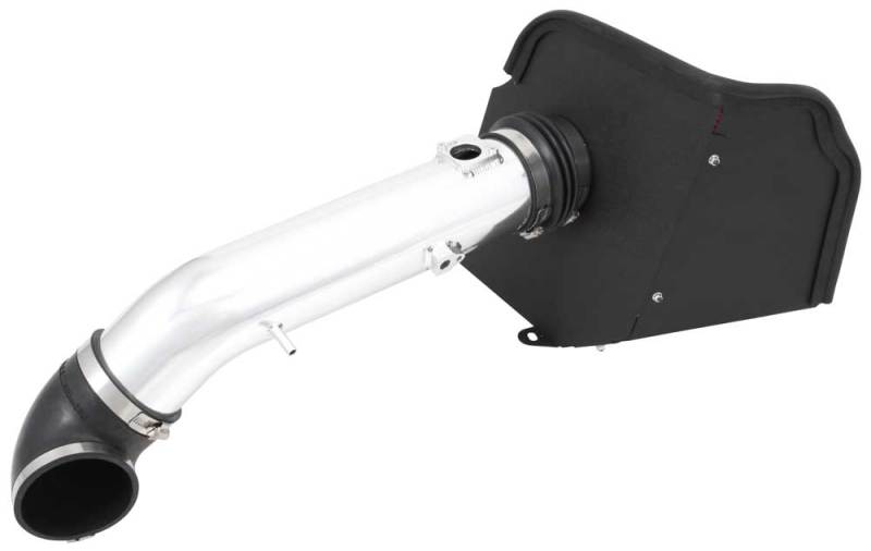 Spectre 11-13 GM 2500HD/3500HD V8-6.0L F/I Air Intake Kit - Polished w/Red Filter Cold Air Intakes Spectre