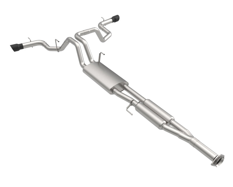 Kooks 2021+ Ford F150 2.7/3.5/5.0L 3in Dual Cat-Back Side Exit Exhaust w/Black Tips Catback Kooks Headers