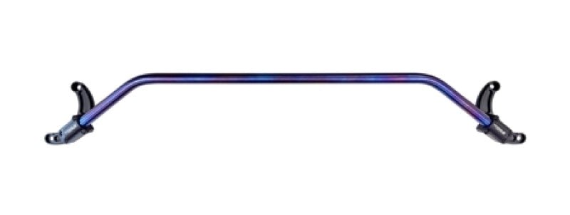 Torque Solution Subaru 08-21 WRX/STI Strut Brace - Titanium Burnt Purple / Blue Strut Bars Torque Solution