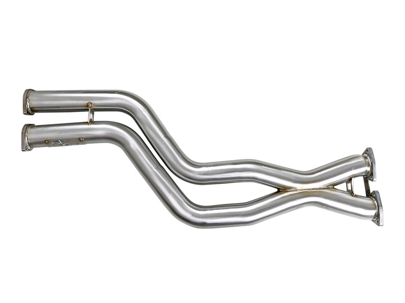 aFe Twisted Steel HDR X-Pipe SS-304 01-06 BMW M3 3.2L S54 X Pipes aFe