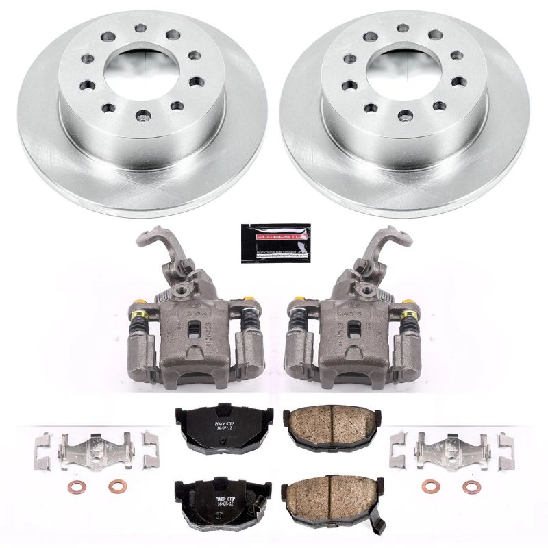 Power Stop 03-08 Hyundai Tiburon Rear Autospecialty Brake Kit w/Calipers Brake Kits - OE PowerStop