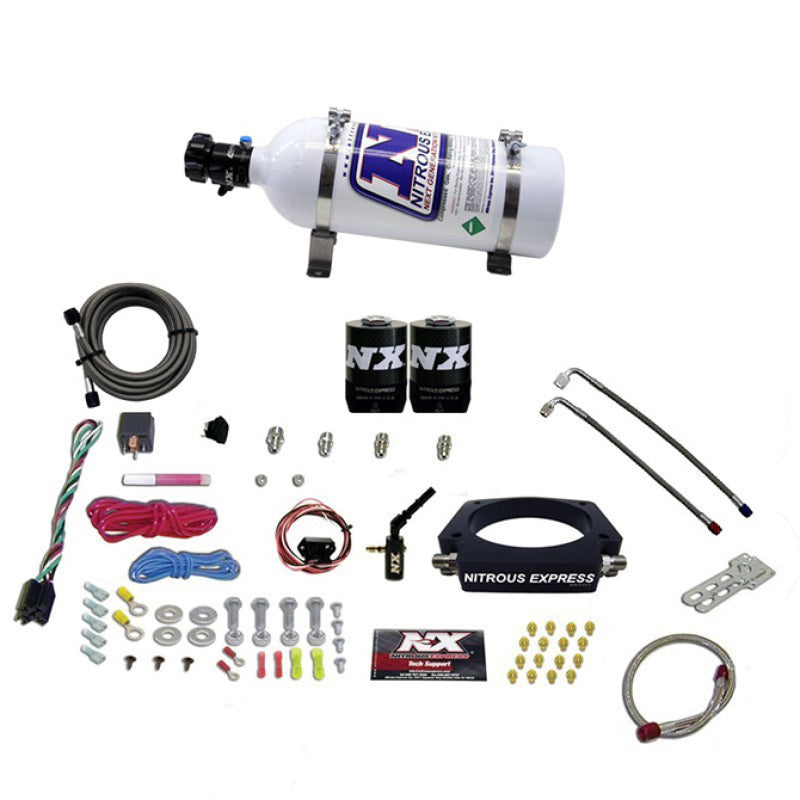 Nitrous Express 2014+ GM 6.2L Truck Nitrous Plate Kit (35-300HP) w/5lb Bottle Nitrous Systems Nitrous Express