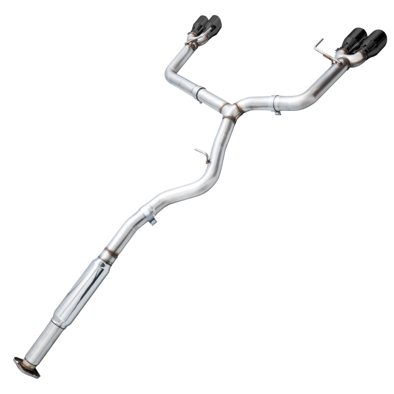 AWE Tuning Subaru WRX/STI VA/GV Sedan Track Edition Exhaust - Diamond Black Tips (102mm) Catback AWE Tuning