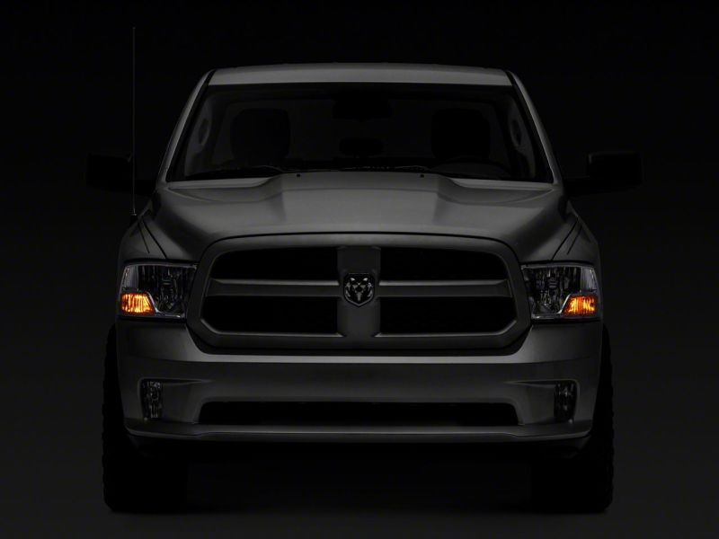 Raxiom 09-18 Dodge RAM 1500 Axial OEM Rep Headlights w/ Single Bulb- Chrome Housing (Clear Lens) Headlights Raxiom