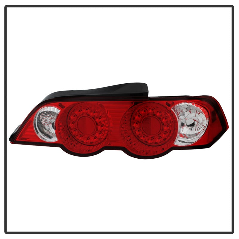 Spyder Acura RSX 02-04 LED Tail Lights Red Clear ALT-YD-ARSX02-LED-RC Tail Lights SPYDER