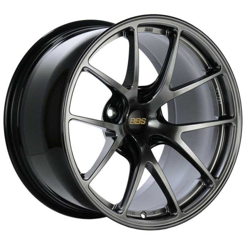 BBS RI-A 18x8.5 5x120 ET34 Diamond Black Wheel -82mm PFS/Clip Required Wheels - Forged BBS