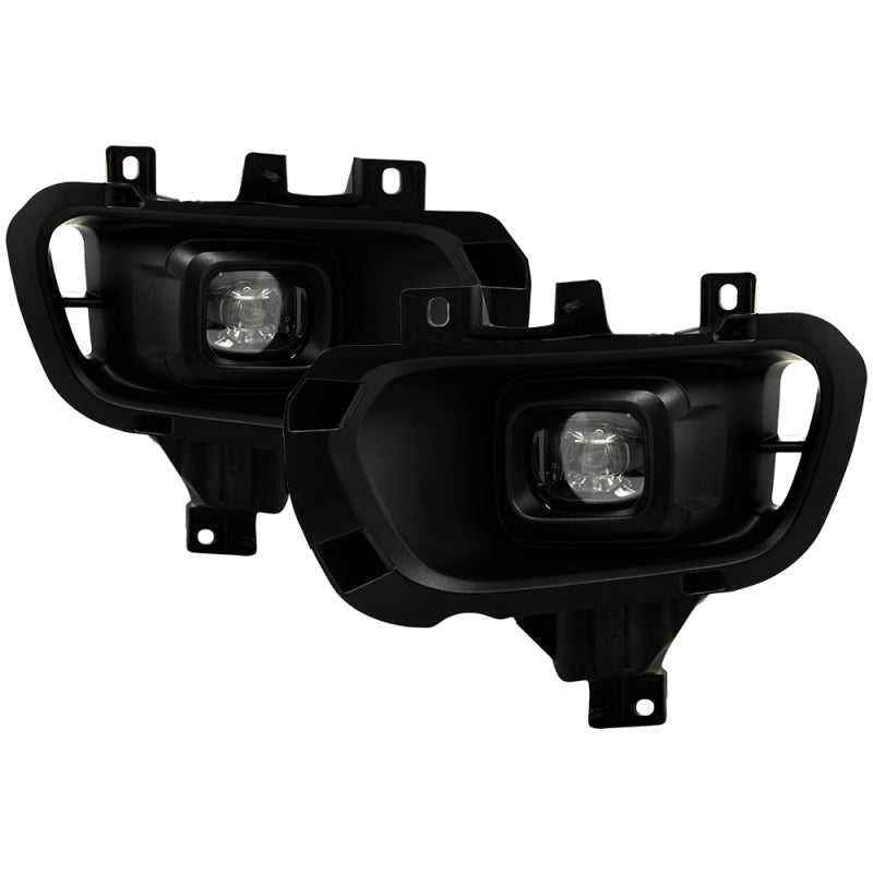 Spyder 19-23 Ford Ranger Full LED OEM Style Fog Lights w/ Switch - Clear (FL-FR19-LED-C) Fog Lights SPYDER
