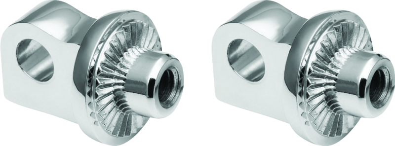 Kuryakyn Adj Stop Splined Peg Adapter Chrome Antennas Kuryakyn