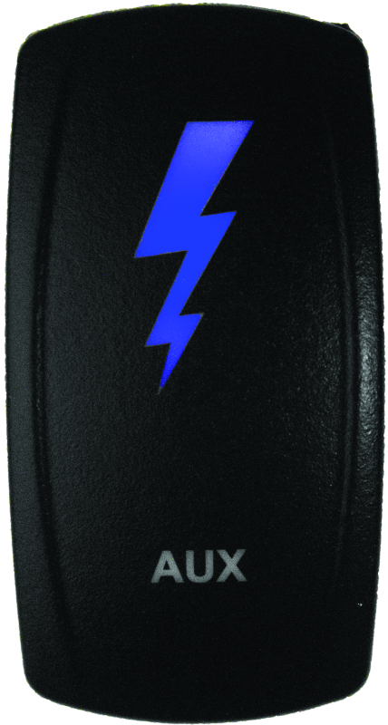 DragonFire Racing Lighted Switch Aux On/Off Blue Led Relays DragonFire Racing