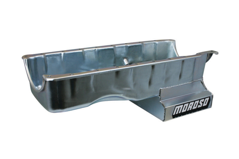 Moroso Chevrolet Big Block Gen 5/6 Stroker Wet Sump 6qt 8in Steel Oil Pan Oil Pans Moroso