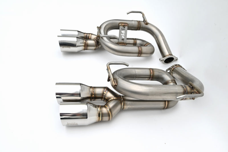 Invidia 22+ Subaru WRX Twin Loop 3.5in. Single Layer S.S Tip Axle-Back Exhaust Catback Invidia