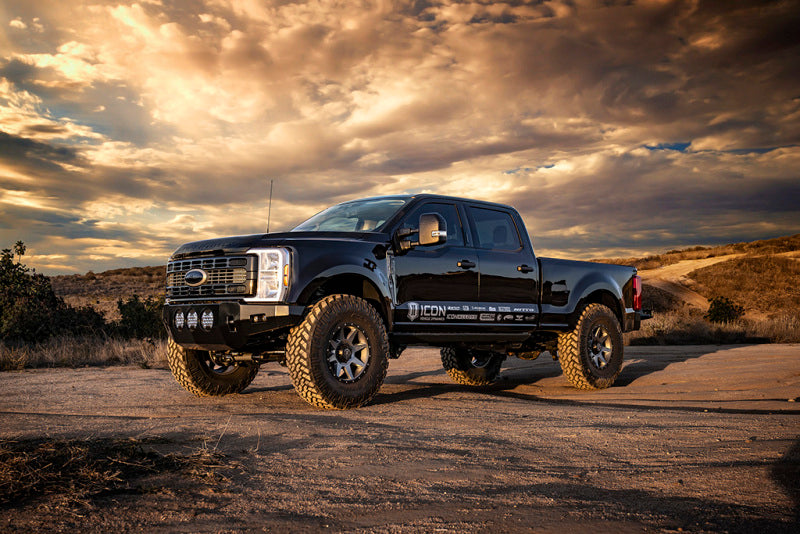 ICON 23-24 Ford F-250/F-350 SD 4WD Front 2.0 Aluminum Series Remote Reservoir Shock - 4.5in Lift Shocks and Struts ICON