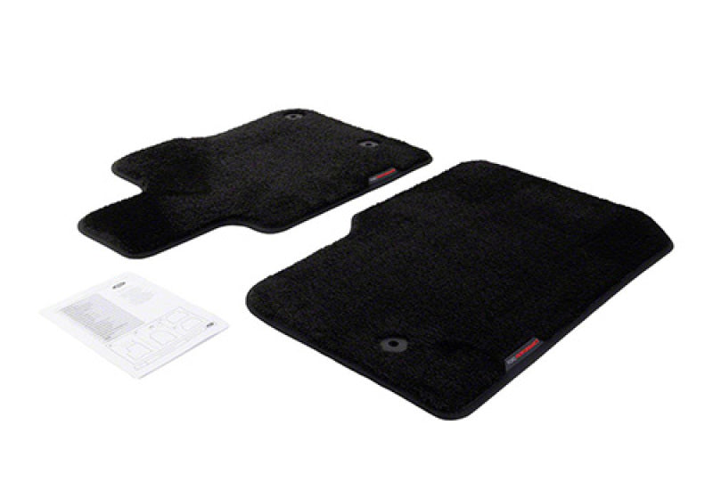 Ford Racing 21-25 Bronco 2 Door Black 60oz Floor Mats Floor Mats Carpeted Ford Racing