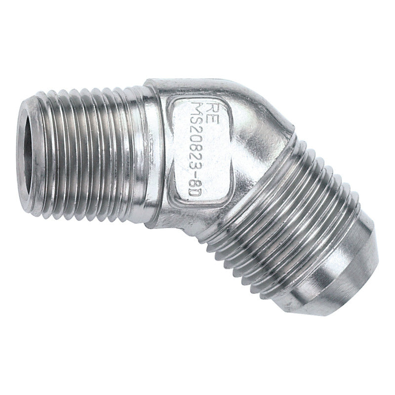 Russell Performance -3 AN to 1/8in 45 Degree Flare Fittings Russell