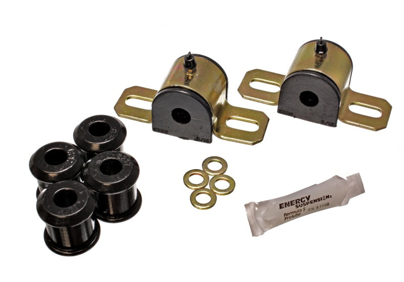Energy Suspension 97-04 Dodge Dakota 2WD Black 9/16in Rear Sway Bar Bushing Set Bushing Kits Energy Suspension
