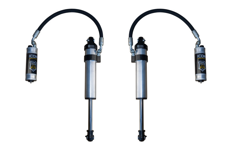 ICON Toyota Secondary Long Travel 2.5 Series Shocks RR CDCV - Pair Shocks and Struts ICON
