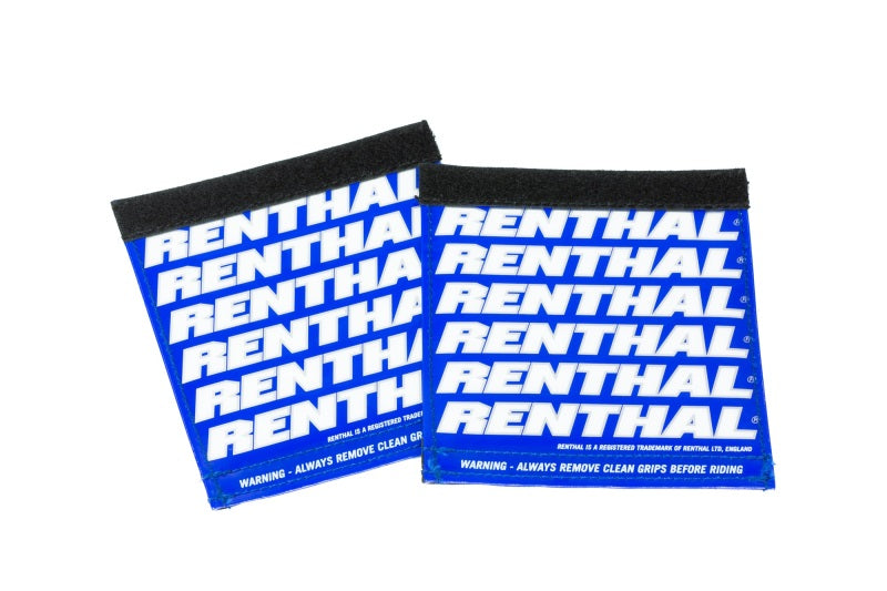 Renthal Team Clean Grip - Blue/Silver/White Grips Renthal
