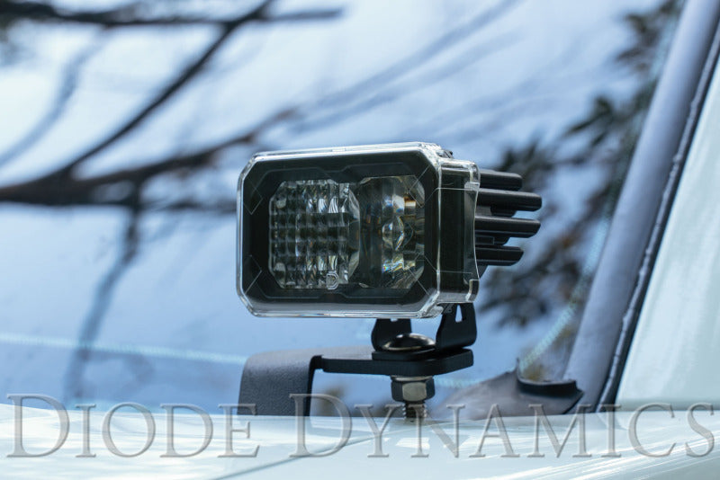 Diode Dynamics Stage Series 2 In LED Pod Cover Clear Each Light Accessories and Wiring Diode Dynamics