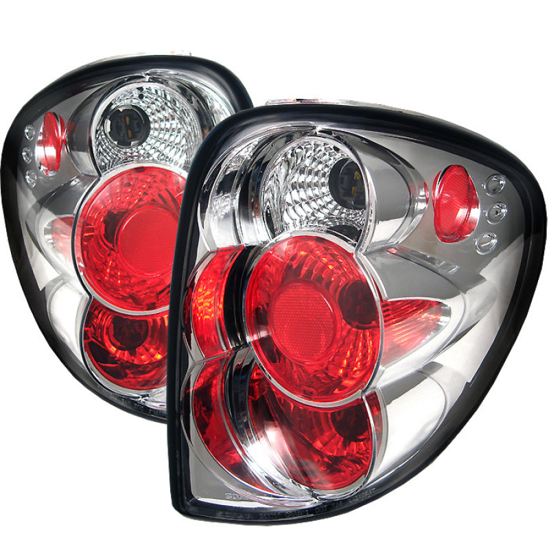 Spyder Dodge Caravan/Grand Caravan 01-07 Euro Style Tail Lights Chrome ALT-YD-DC01-C Tail Lights SPYDER