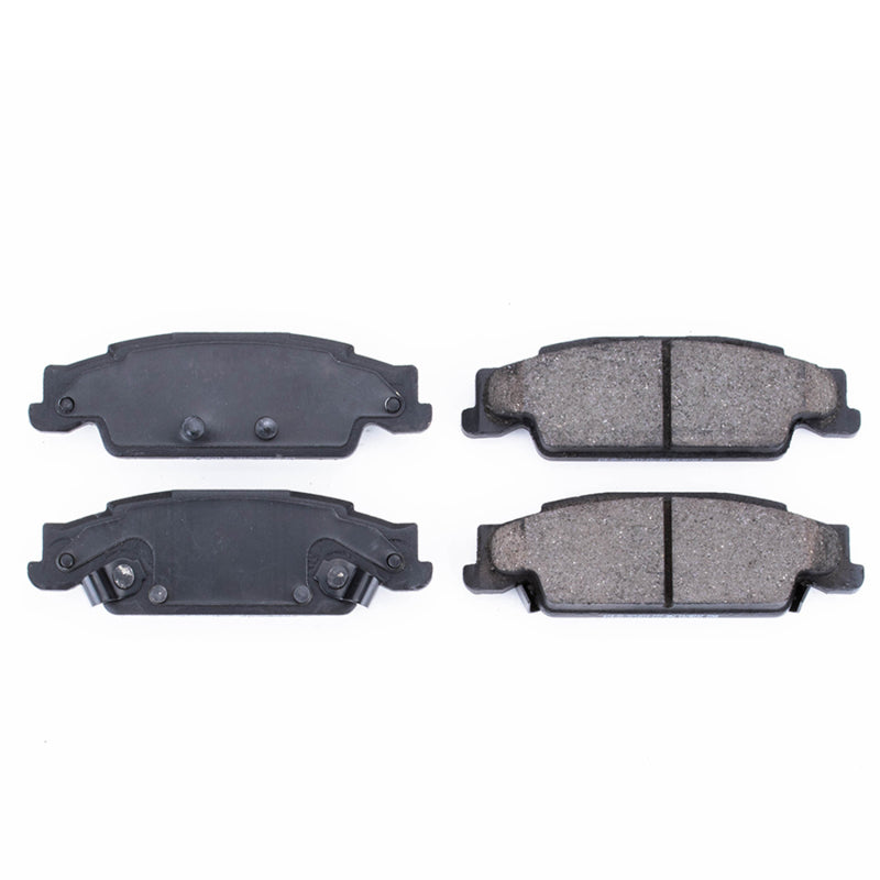 Power Stop 03-07 Cadillac CTS Rear Z16 Evolution Ceramic Brake Pads Brake Pads - OE PowerStop