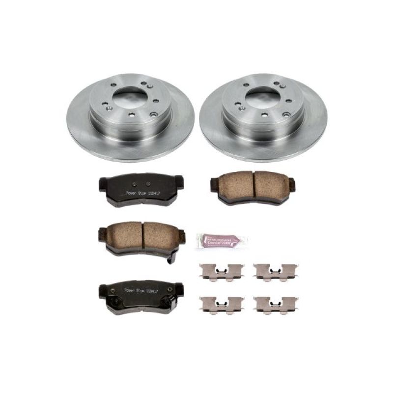 Power Stop 06-08 Hyundai Sonata Rear Autospecialty Brake Kit Brake Kits - OE PowerStop
