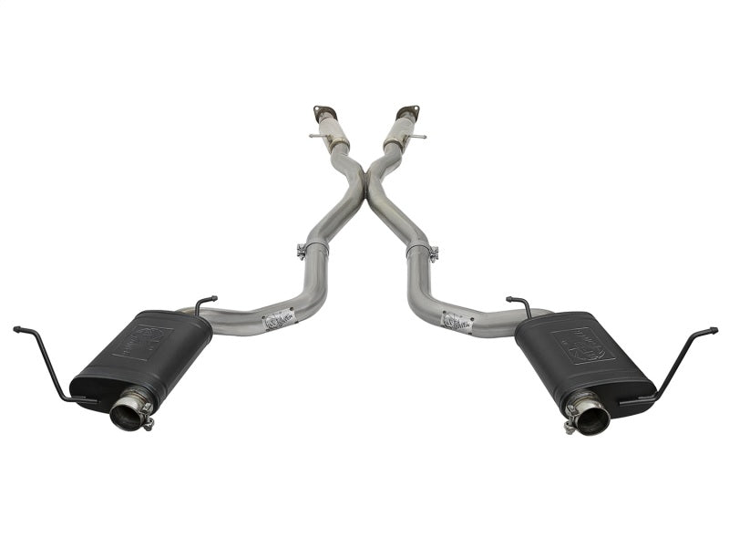 aFe MACHForce XP 12-17 Jeep Grand Cherokee WK2 SRT8 V8-6.4L 304SS Cat-Back Exhaust System Catback aFe