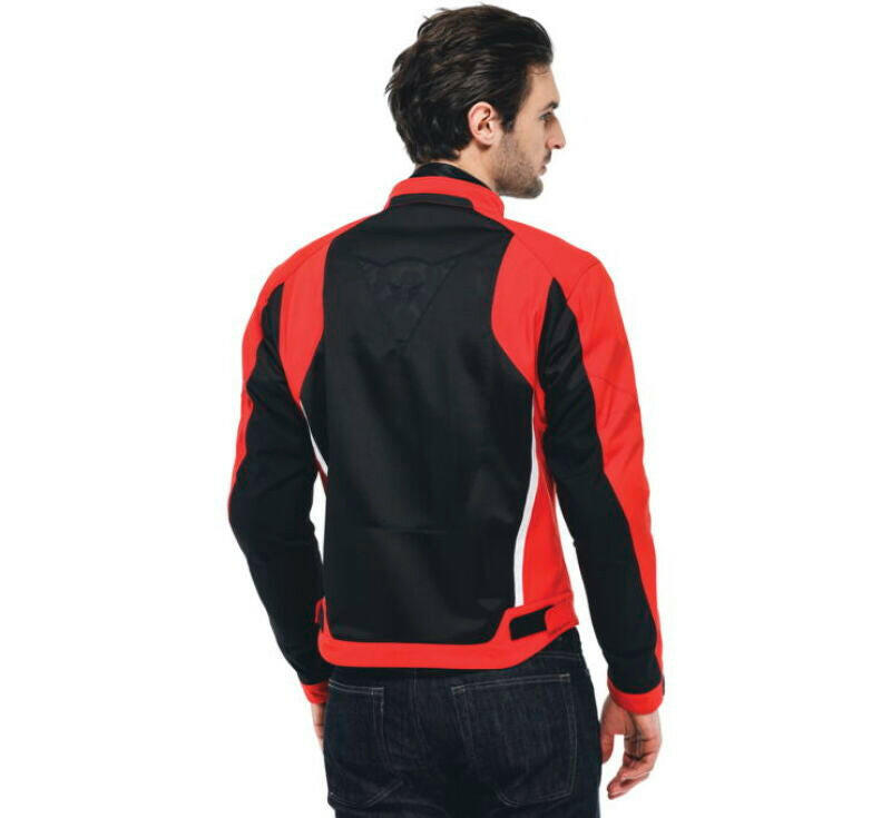 Dainese Hydraflux 2 Air D-Dry Jacket Black/Lava Red Size - 48 Jackets - Textile Dainese