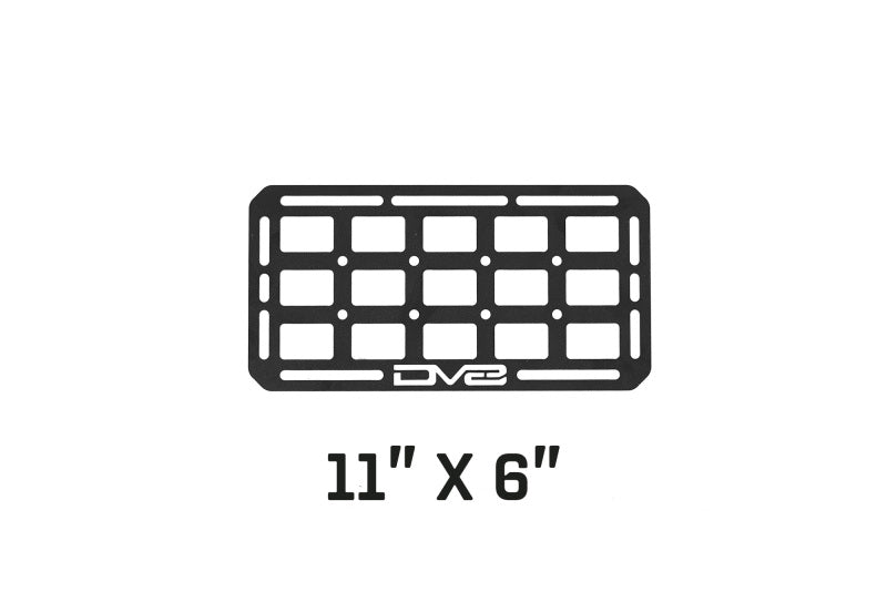 DV8 Offroad Universal Molle Panels - 11In x 6In Exterior Trim DV8 Offroad