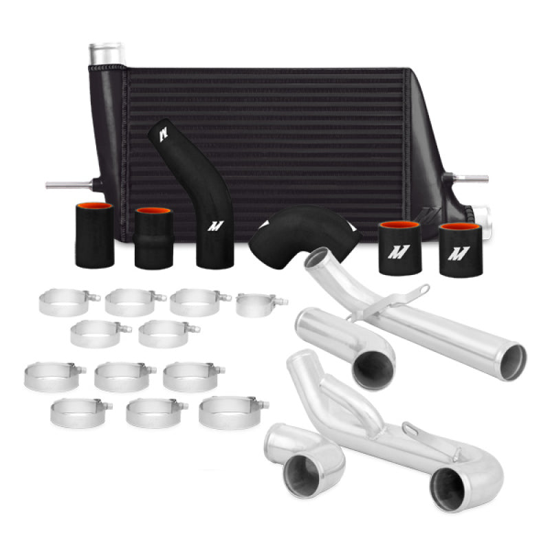 Mishimoto 08+ Mitsubishi Evo X Front-Mount Intercooler Kit - Black Intercooler Kits Mishimoto