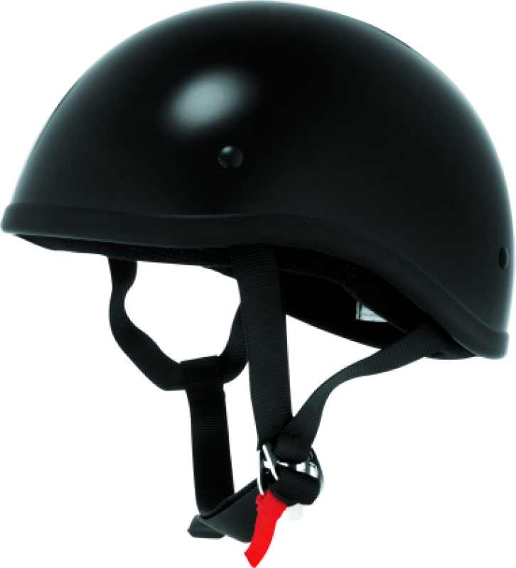 Skid Lids Original Helmet Flat Black - Small Helmets and Accessories Bikers Choice