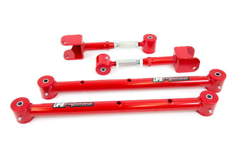 UMI Performance 64-67 GM A-Body Lower Control Arm & Adjustable Upper Control Arm Kit Control Arms UMI Performance