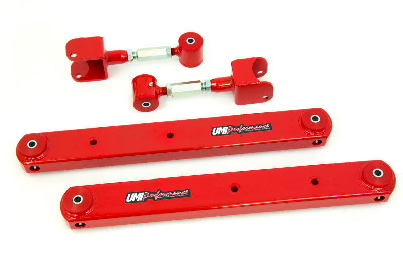 UMI Performance 68-72 GM A-Body Rear Control Arm Kit Fully Boxed Lowers Adjustable Uppers Control Arms UMI Performance
