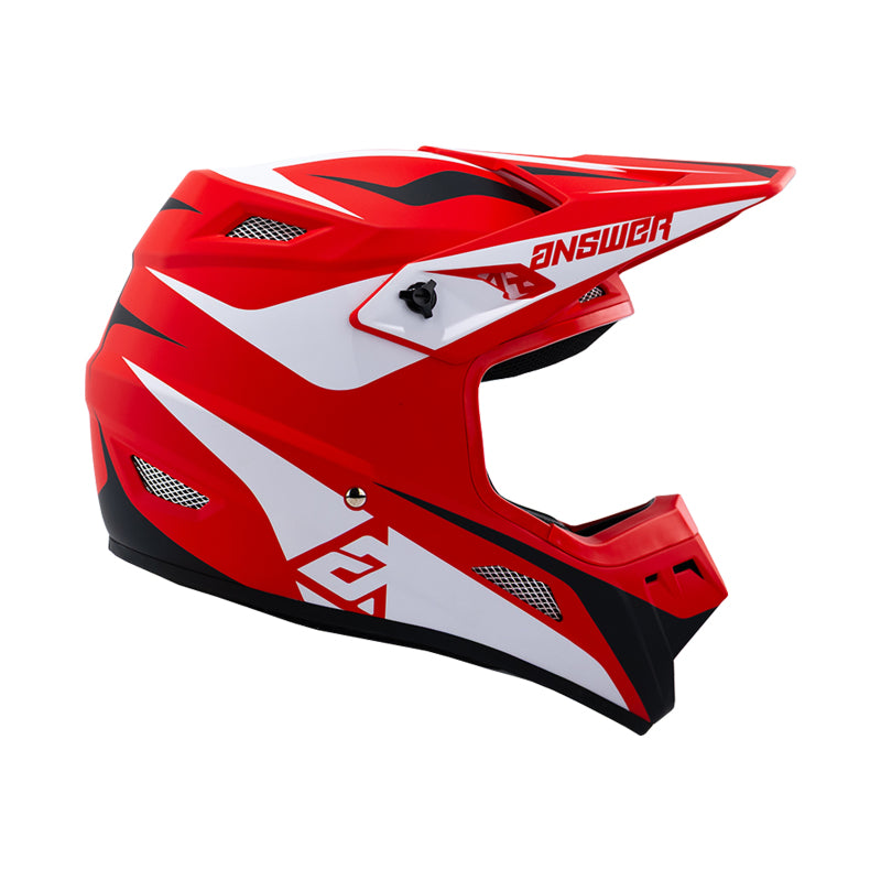 Answer 26 AR1 Mototown Helmet Glossy Red/White/Black - XS Helmets and Accessories Answer