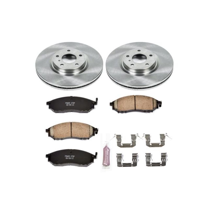 Power Stop 08-12 Infiniti EX35 Front Autospecialty Brake Kit Brake Kits - OE PowerStop